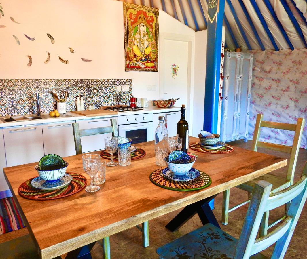 Exclusive Nirvana Yurts Glamping Kato Drys Exterior photo
